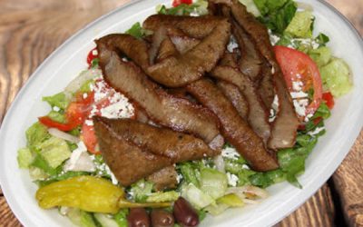 Greek Salad with Meat