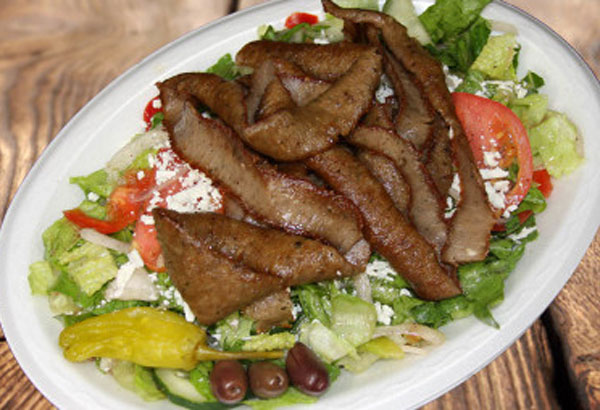 Greek Salad w/Gyro